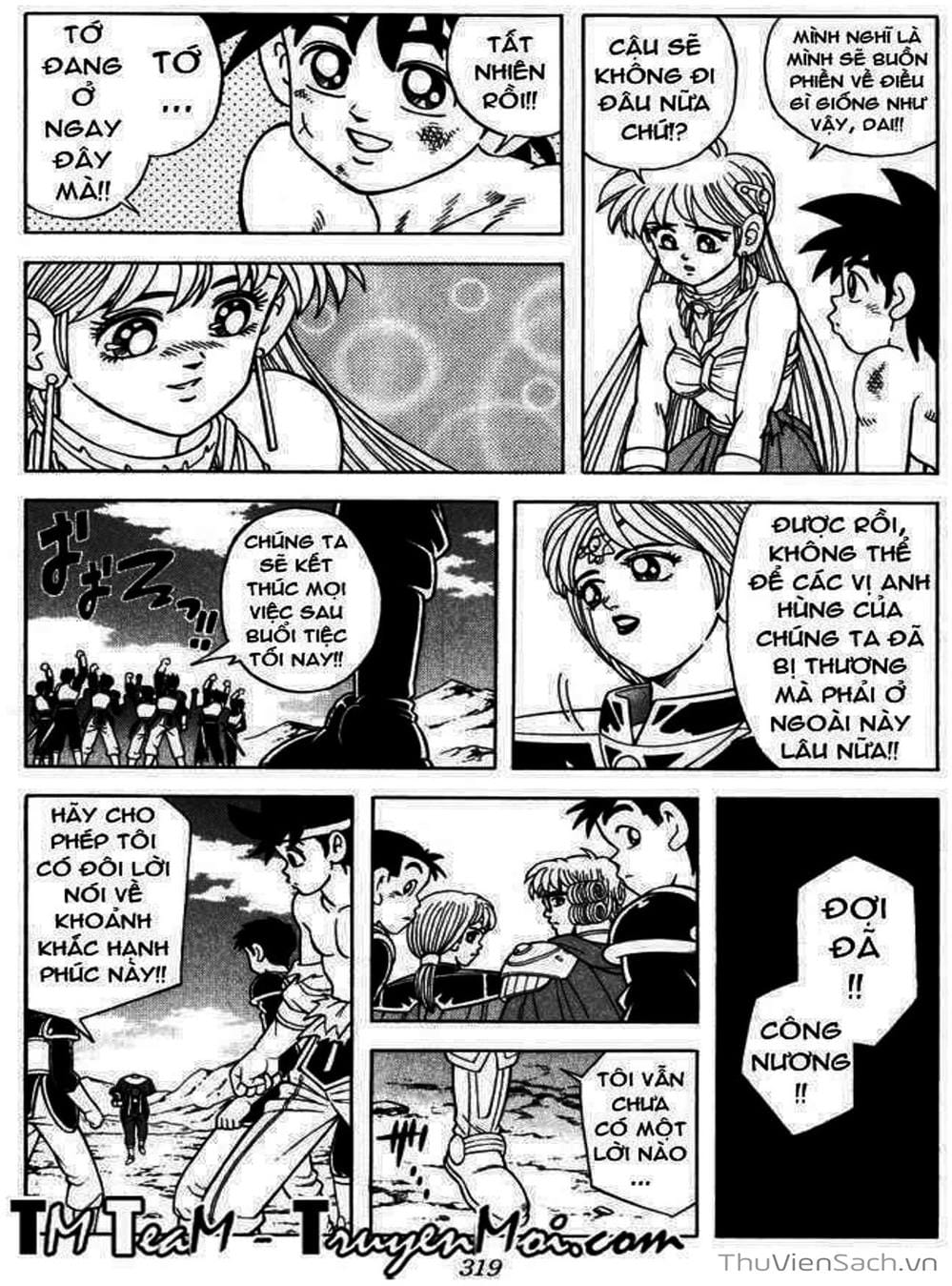 Truyện Tranh Dấu Ấn Rồng Thiêng - Dragon Quest trang 4