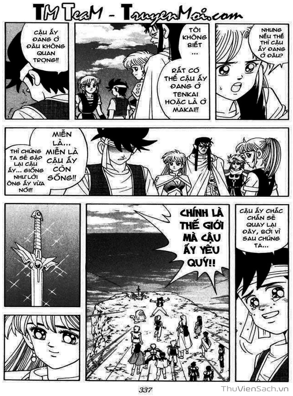 Truyện Tranh Dấu Ấn Rồng Thiêng - Dragon Quest trang 4