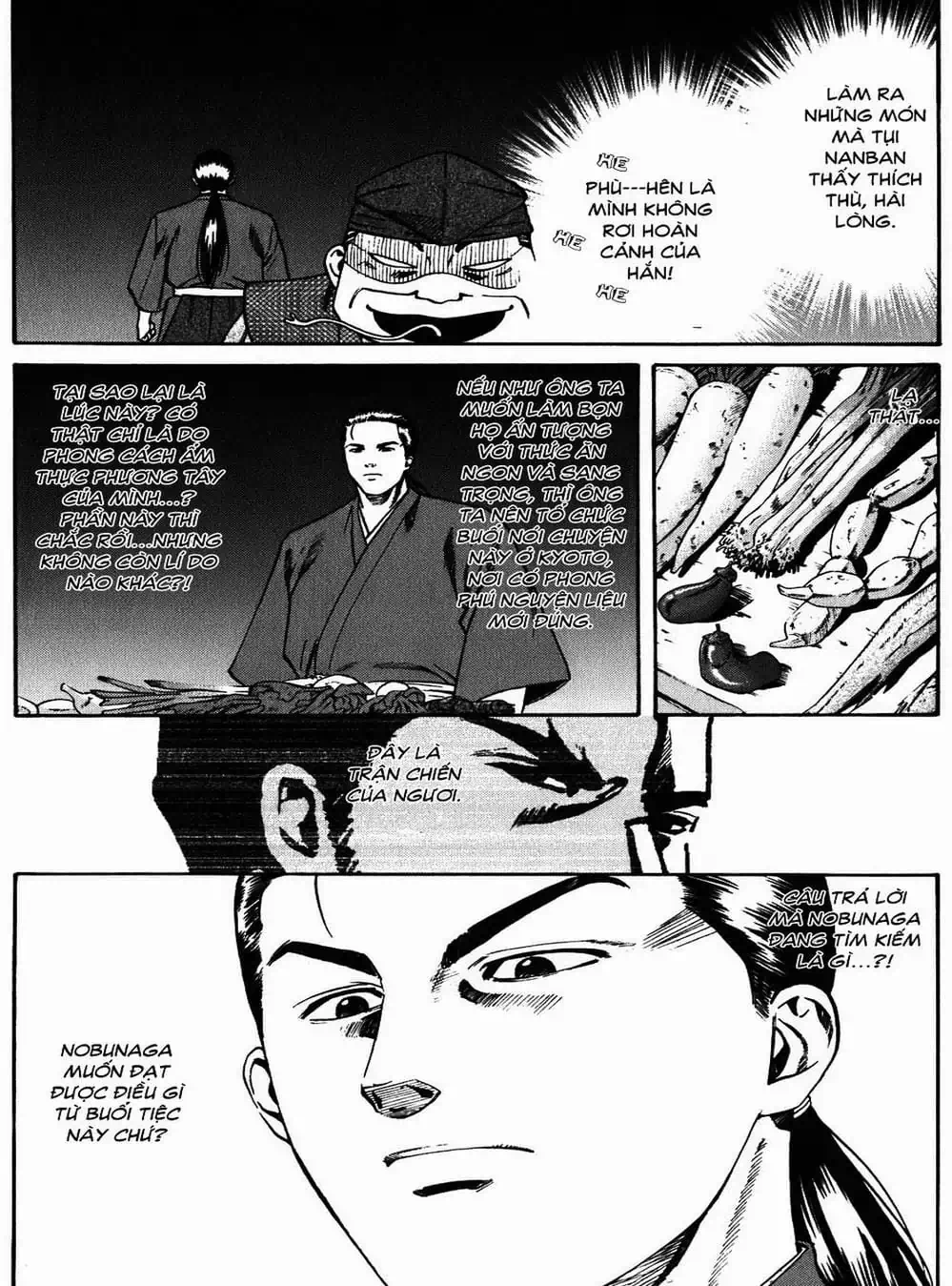 Truyện Tranh Đầu Bếp Của Nobunaga - Nobunaga No Chef trang 4