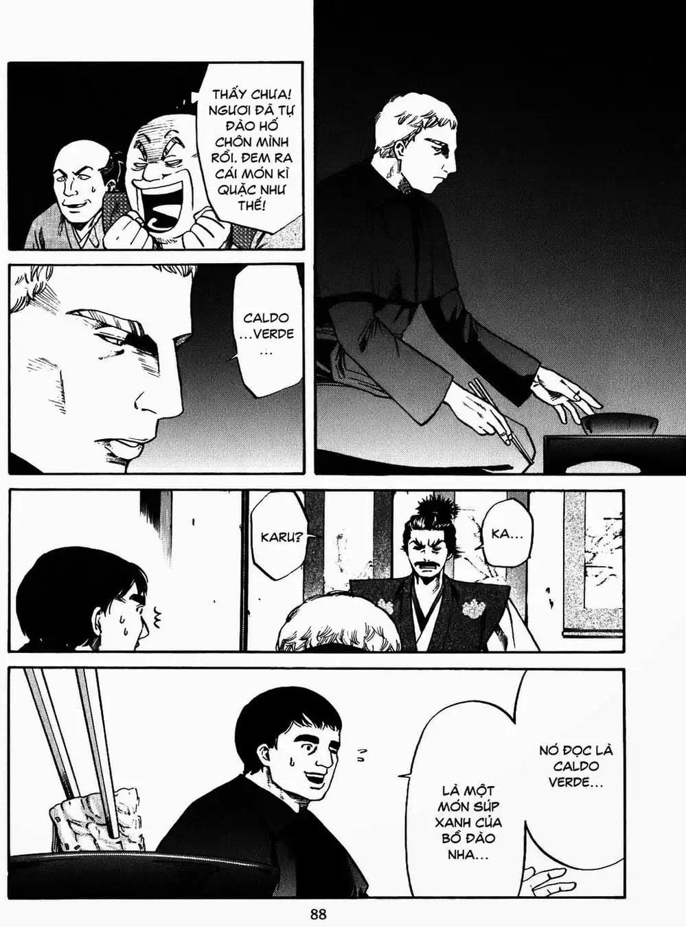 Truyện Tranh Đầu Bếp Của Nobunaga - Nobunaga No Chef trang 4