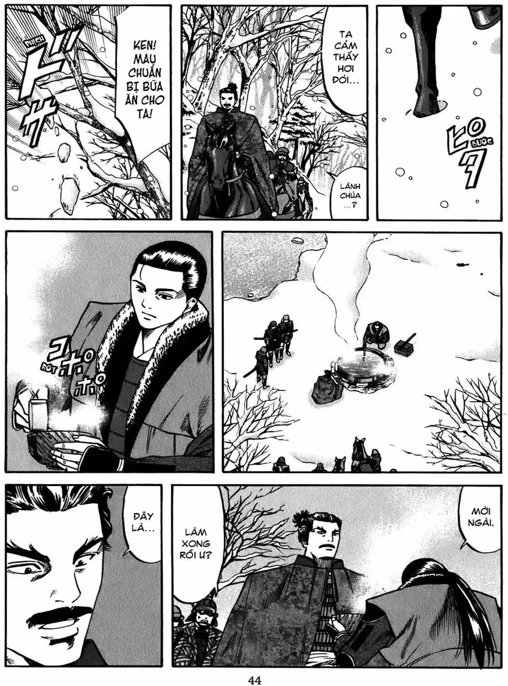 Truyện Tranh Đầu Bếp Của Nobunaga - Nobunaga No Chef trang 4