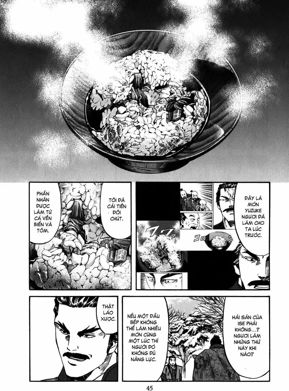 Truyện Tranh Đầu Bếp Của Nobunaga - Nobunaga No Chef trang 4