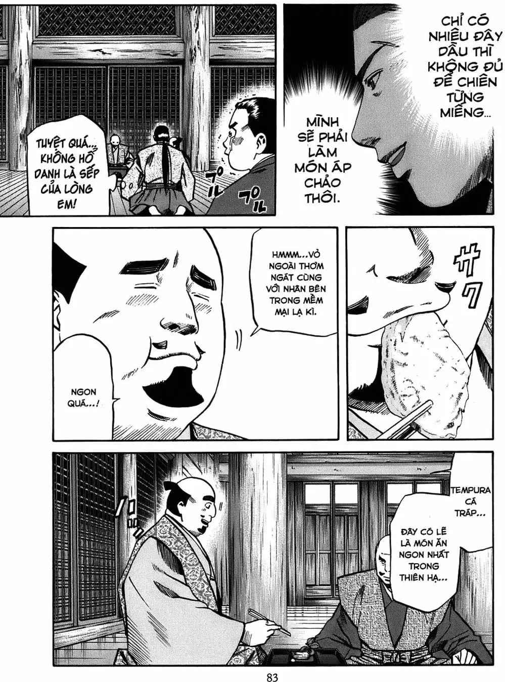 Truyện Tranh Đầu Bếp Của Nobunaga - Nobunaga No Chef trang 4