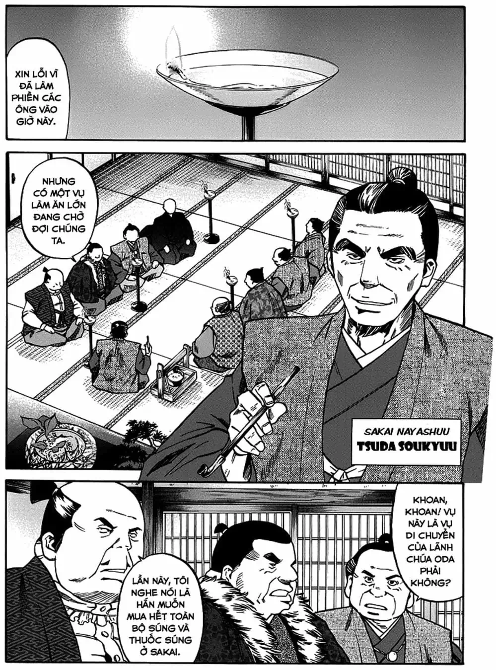 Truyện Tranh Đầu Bếp Của Nobunaga - Nobunaga No Chef trang 4