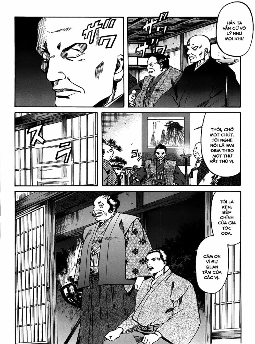 Truyện Tranh Đầu Bếp Của Nobunaga - Nobunaga No Chef trang 4