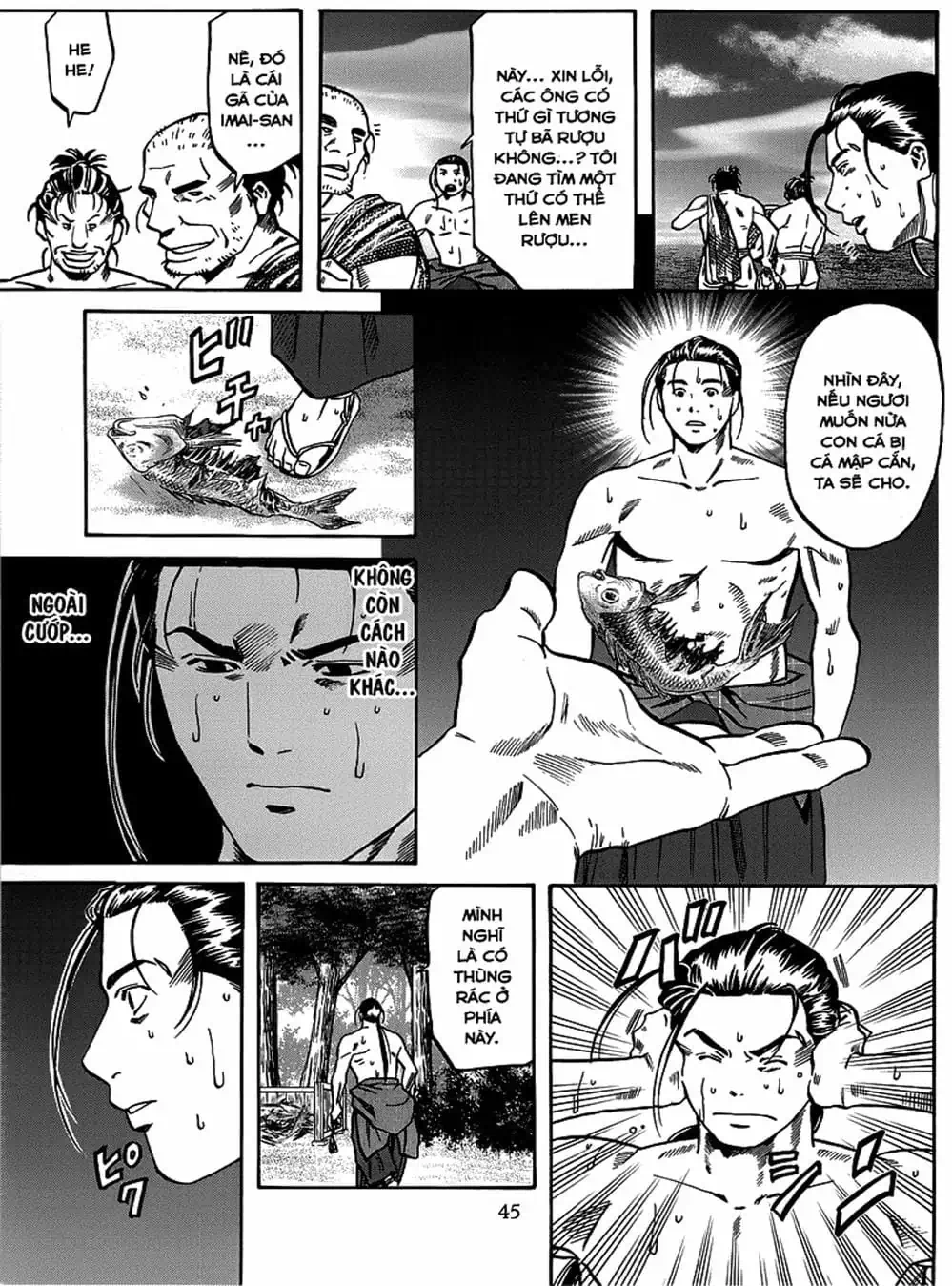 Truyện Tranh Đầu Bếp Của Nobunaga - Nobunaga No Chef trang 4