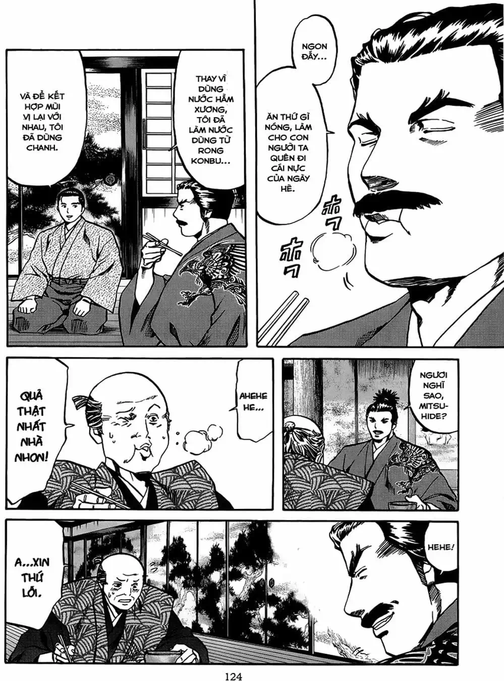 Truyện Tranh Đầu Bếp Của Nobunaga - Nobunaga No Chef trang 4