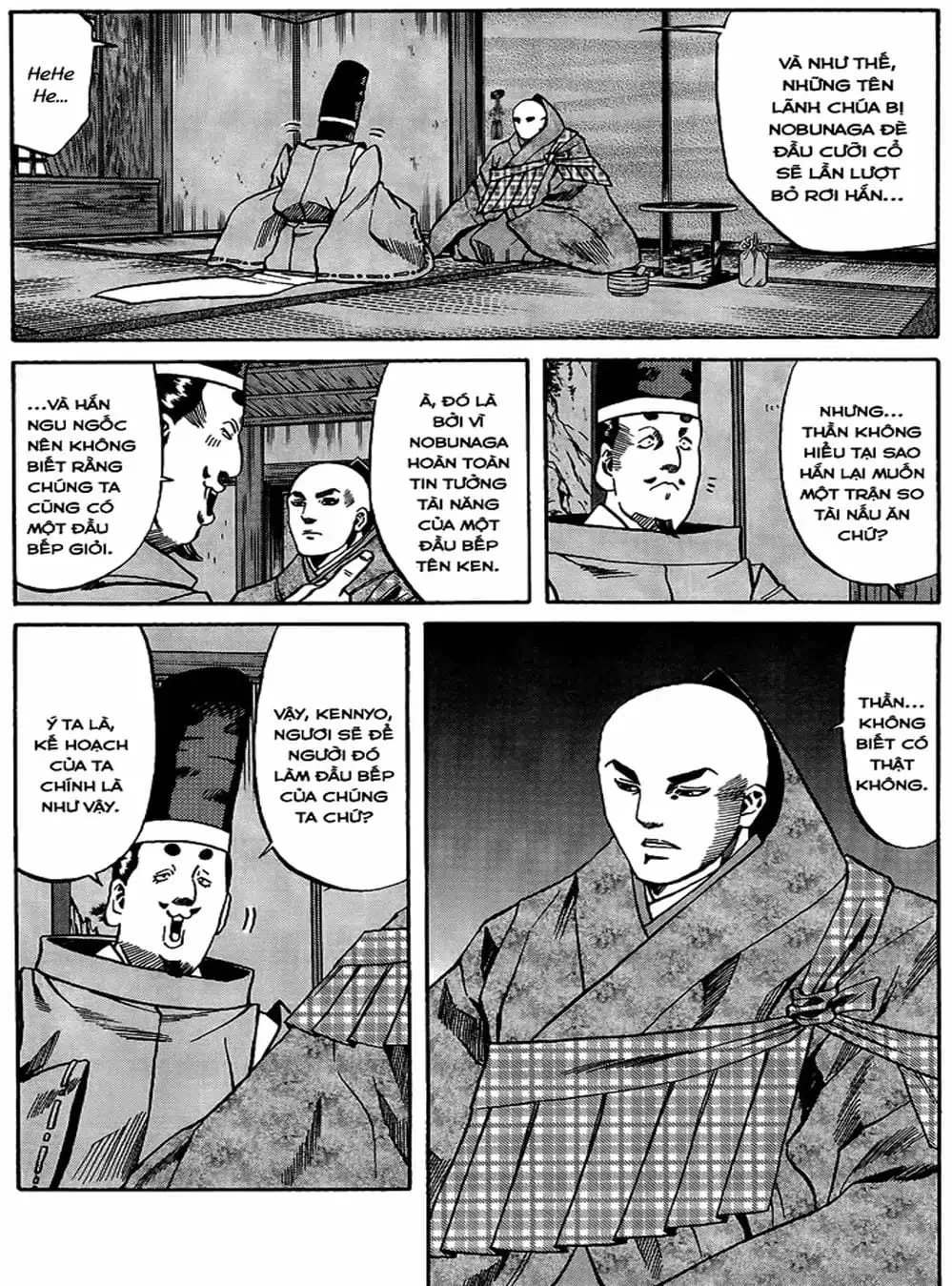 Truyện Tranh Đầu Bếp Của Nobunaga - Nobunaga No Chef trang 4