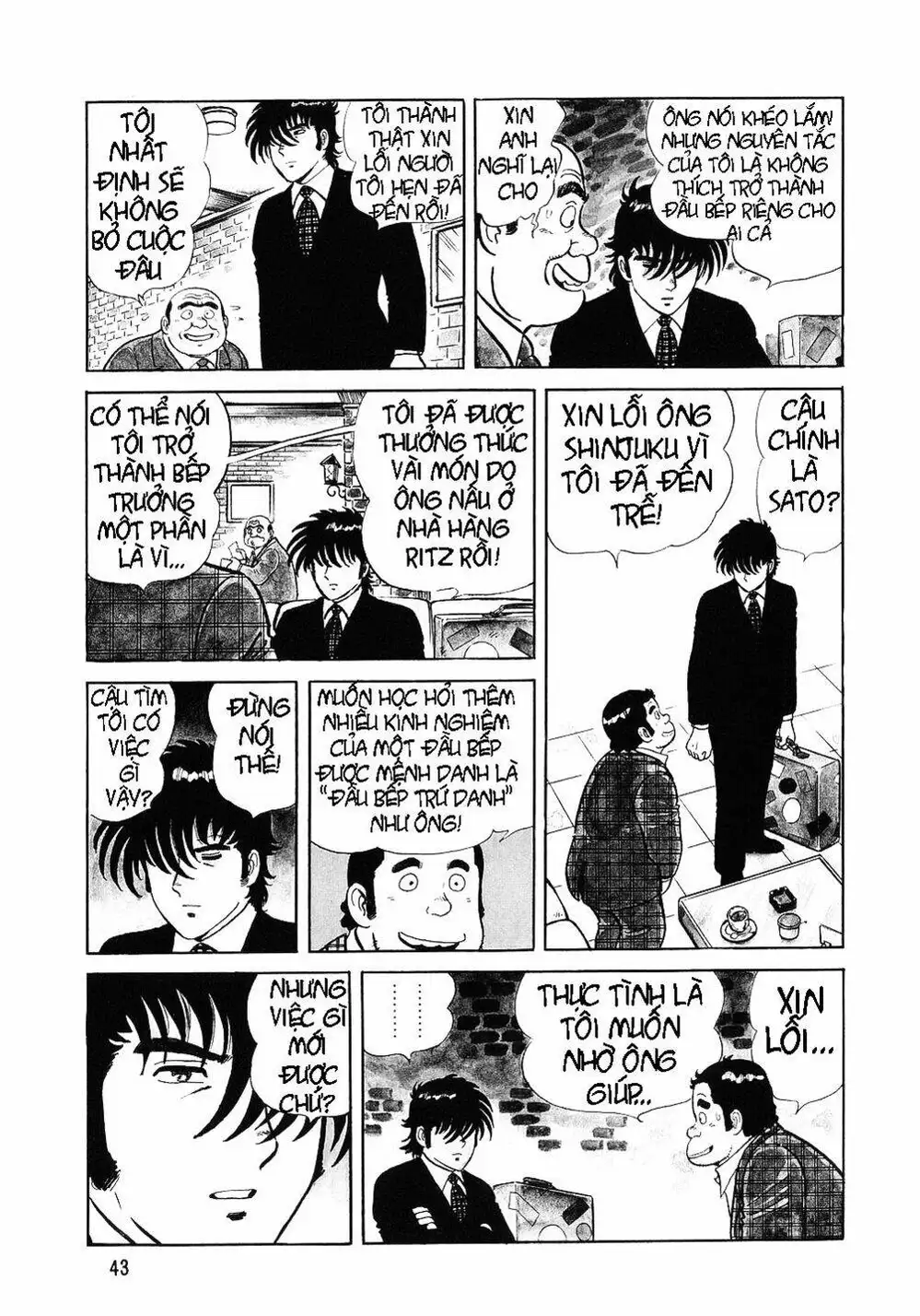 Truyện Tranh Đầu Bếp Trứ Danh - The Chef trang 3