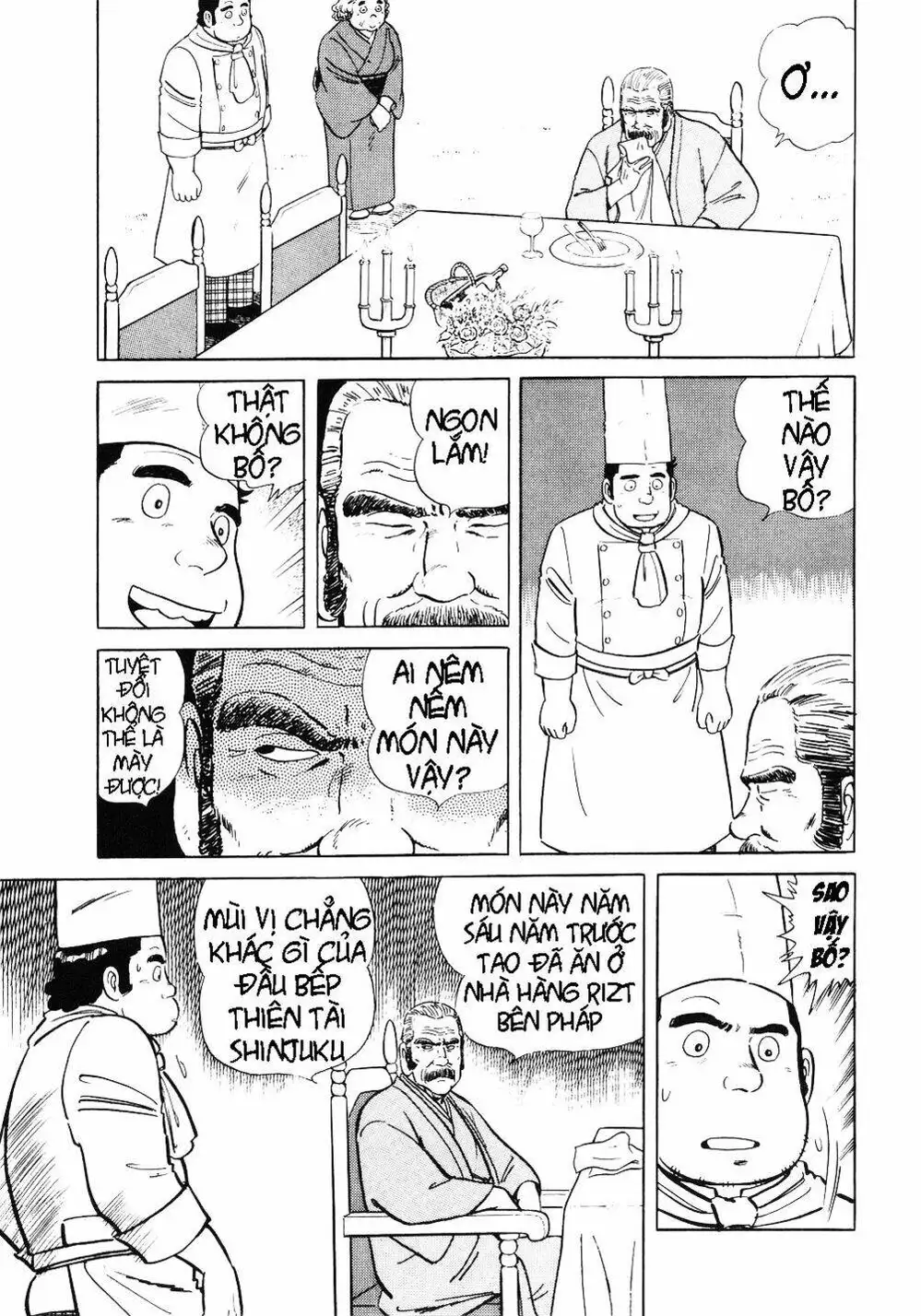 Truyện Tranh Đầu Bếp Trứ Danh - The Chef trang 3