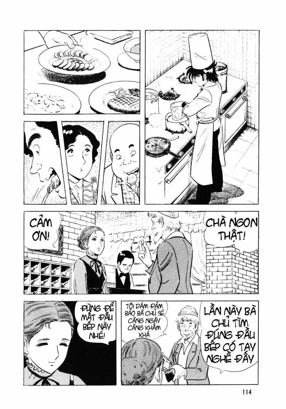 Truyện Tranh Đầu Bếp Trứ Danh - The Chef trang 3