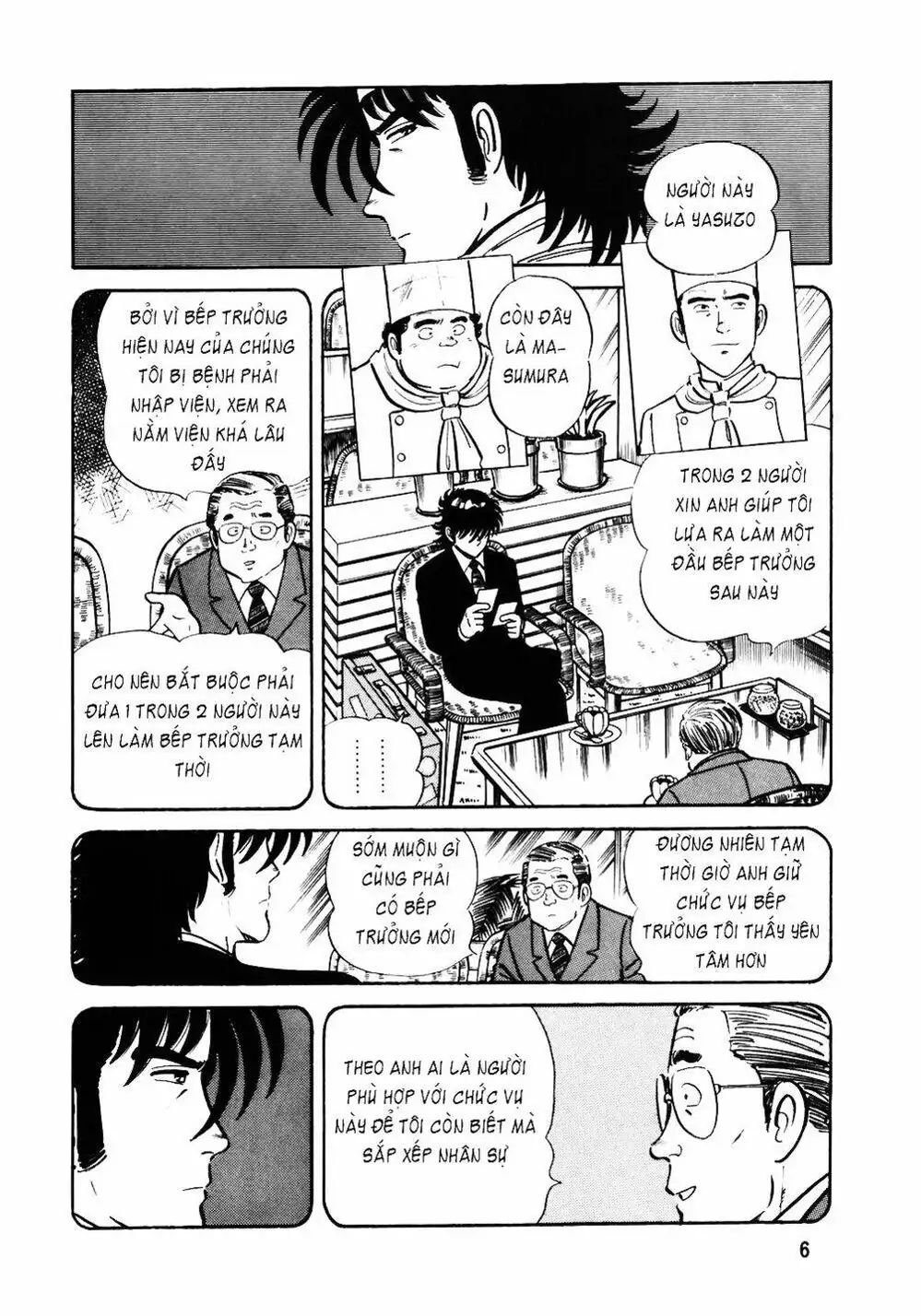 Truyện Tranh Đầu Bếp Trứ Danh - The Chef trang 3