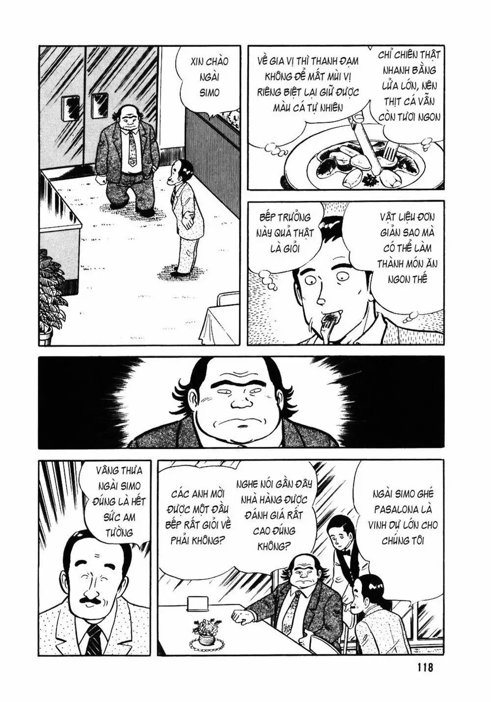 Truyện Tranh Đầu Bếp Trứ Danh - The Chef trang 3