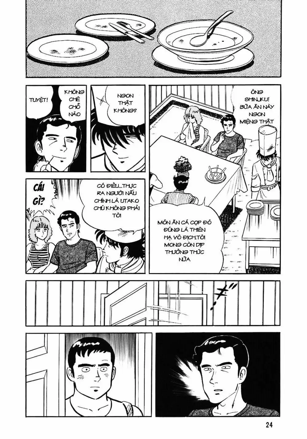 Truyện Tranh Đầu Bếp Trứ Danh - The Chef trang 3