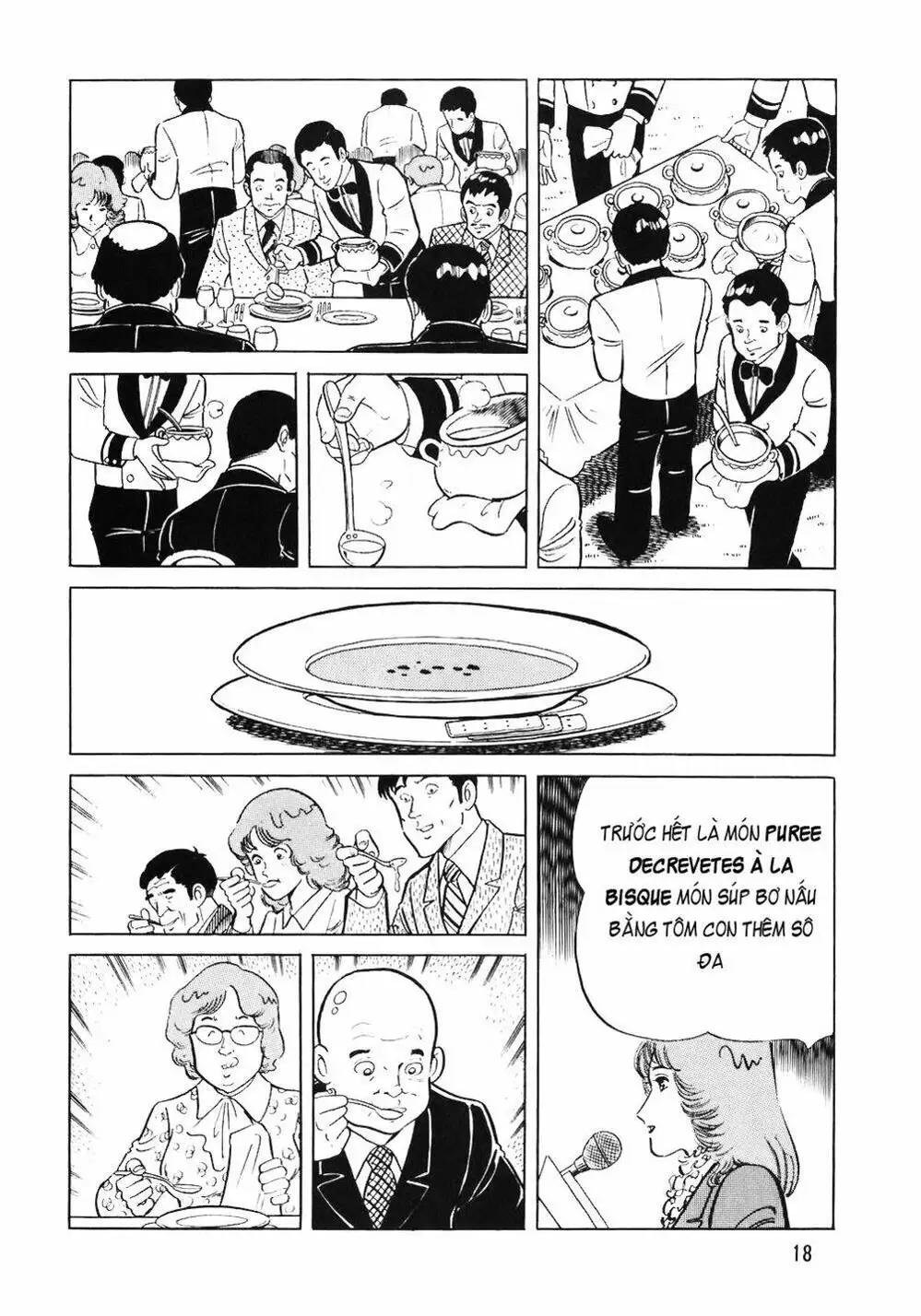 Truyện Tranh Đầu Bếp Trứ Danh - The Chef trang 3