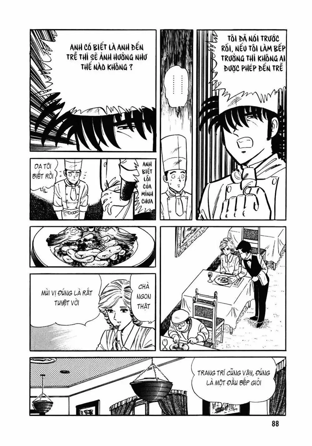 Truyện Tranh Đầu Bếp Trứ Danh - The Chef trang 3