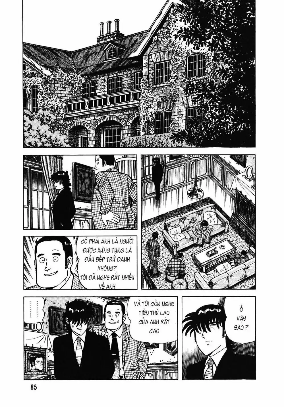 Truyện Tranh Đầu Bếp Trứ Danh - The Chef trang 3