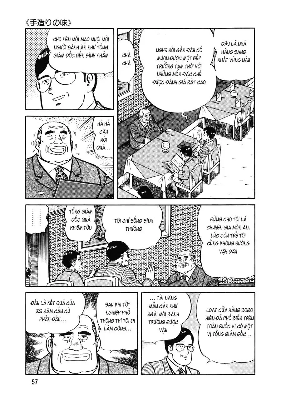 Truyện Tranh Đầu Bếp Trứ Danh - The Chef trang 3