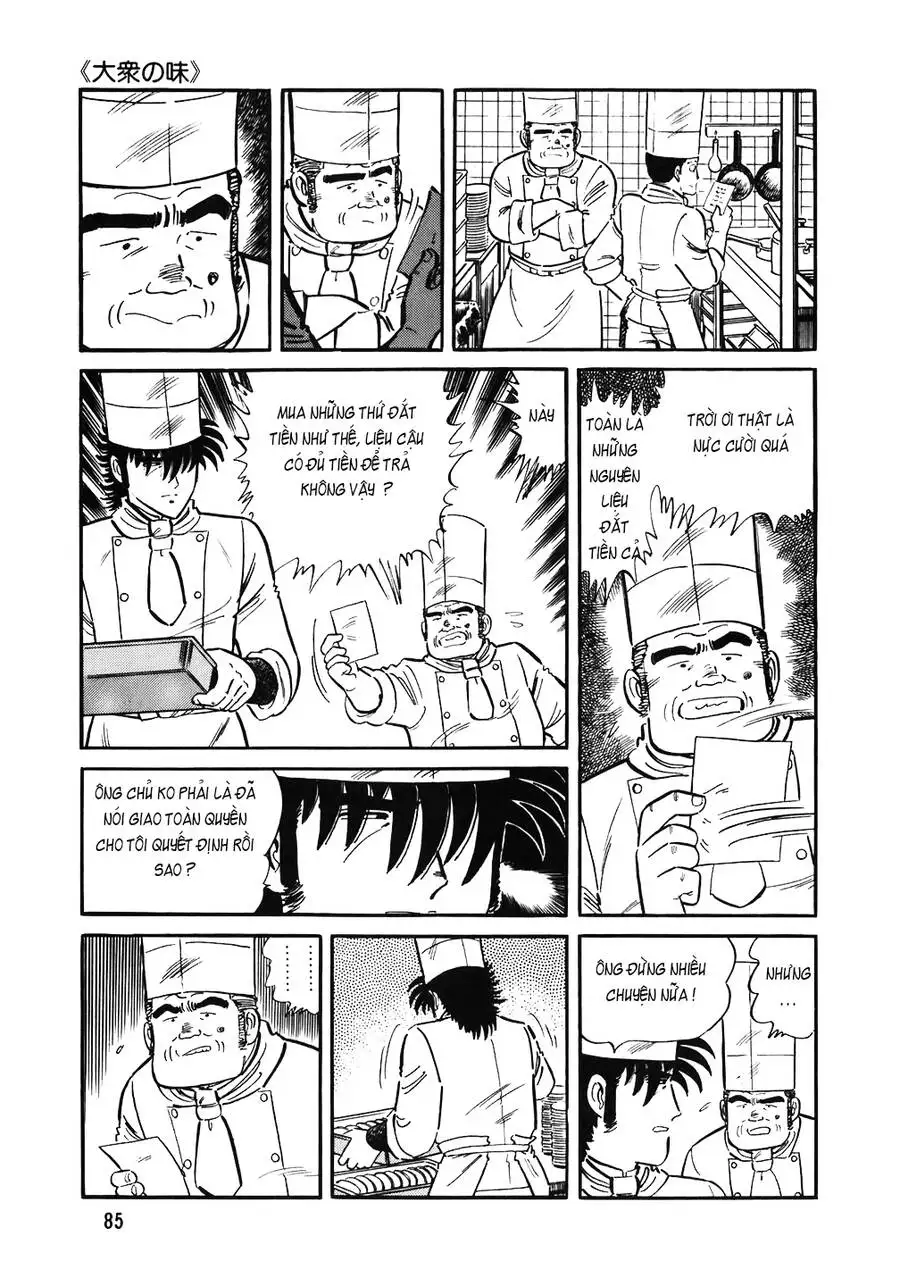 Truyện Tranh Đầu Bếp Trứ Danh - The Chef trang 3