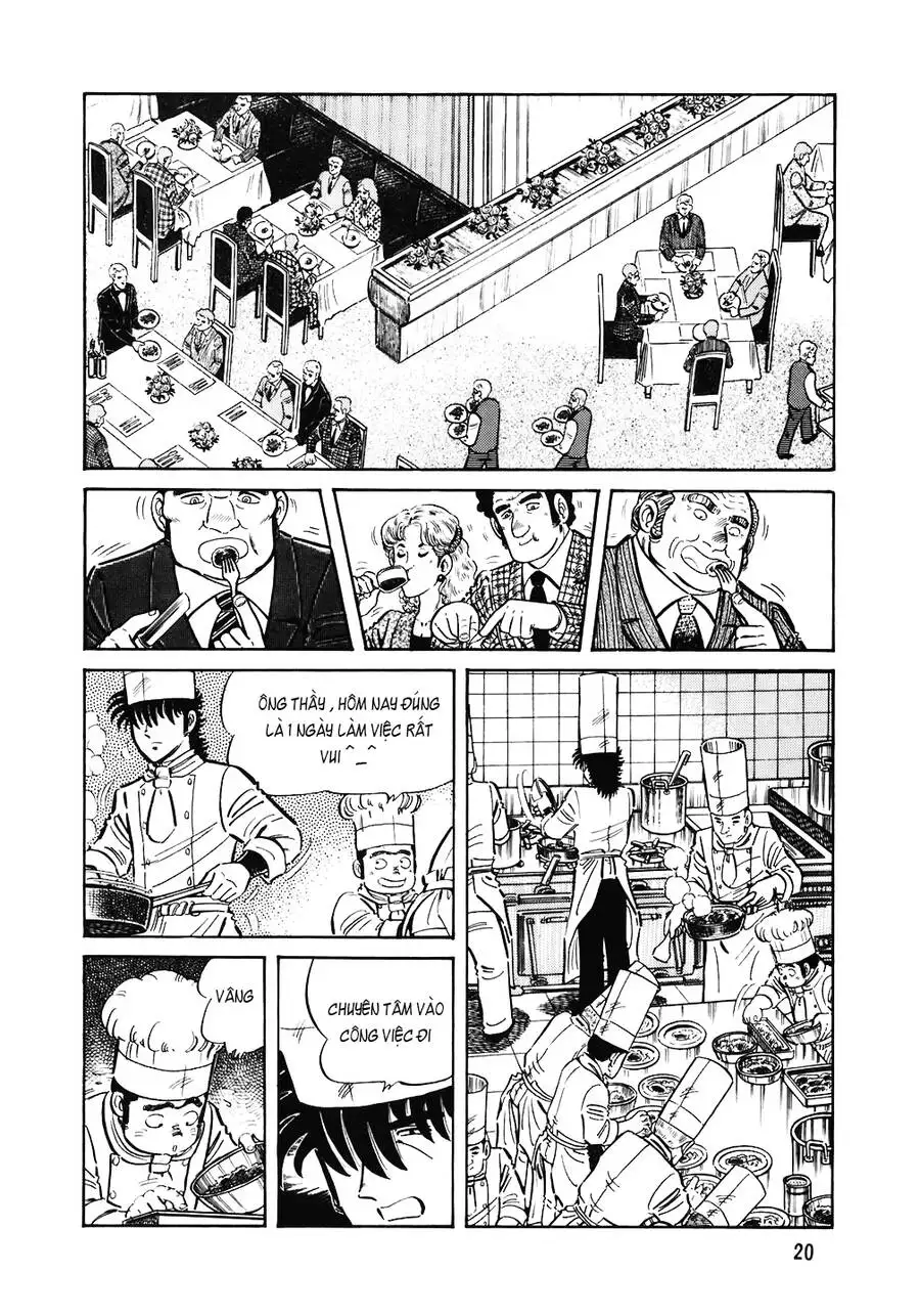 Truyện Tranh Đầu Bếp Trứ Danh - The Chef trang 3