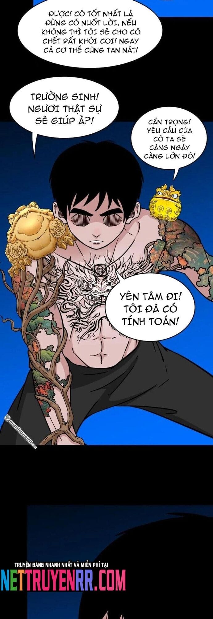 Truyện Tranh Đấu Yếm Thần trang 4