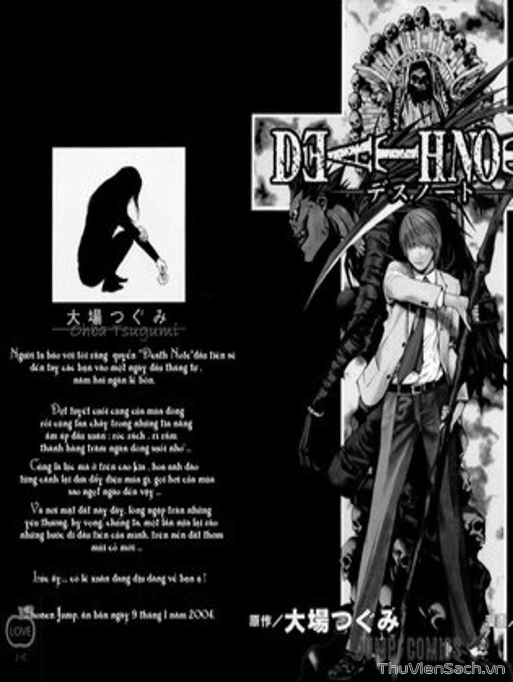 Truyện Tranh Cuốn Sổ Thiên Mệnh - Death Note trang 3