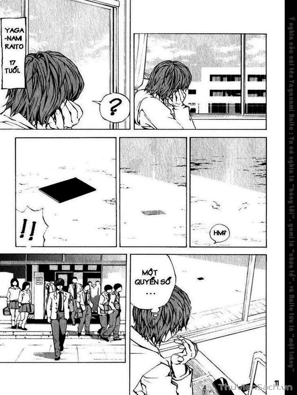 Truyện Tranh Cuốn Sổ Thiên Mệnh - Death Note trang 3