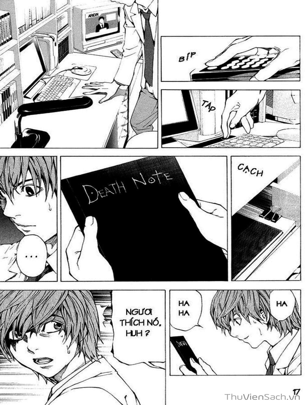 Truyện Tranh Cuốn Sổ Thiên Mệnh - Death Note trang 3