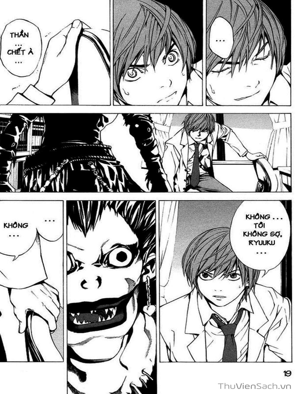 Truyện Tranh Cuốn Sổ Thiên Mệnh - Death Note trang 3