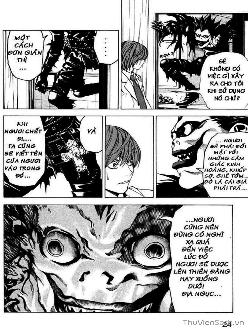 Truyện Tranh Cuốn Sổ Thiên Mệnh - Death Note trang 3