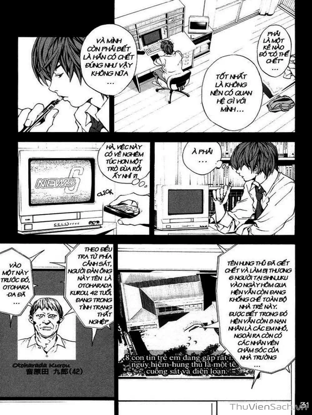 Truyện Tranh Cuốn Sổ Thiên Mệnh - Death Note trang 3