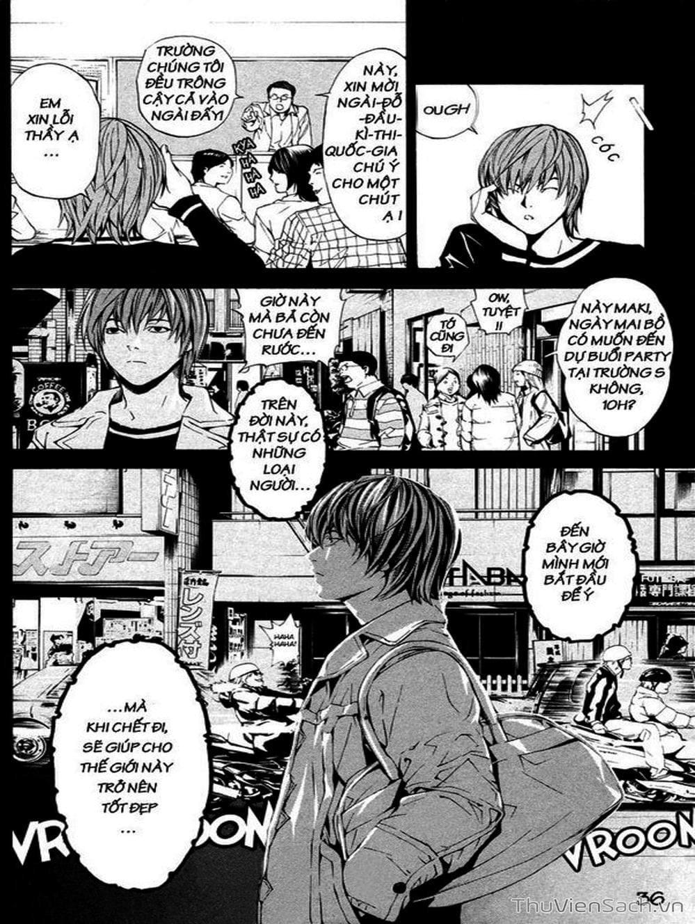 Truyện Tranh Cuốn Sổ Thiên Mệnh - Death Note trang 3