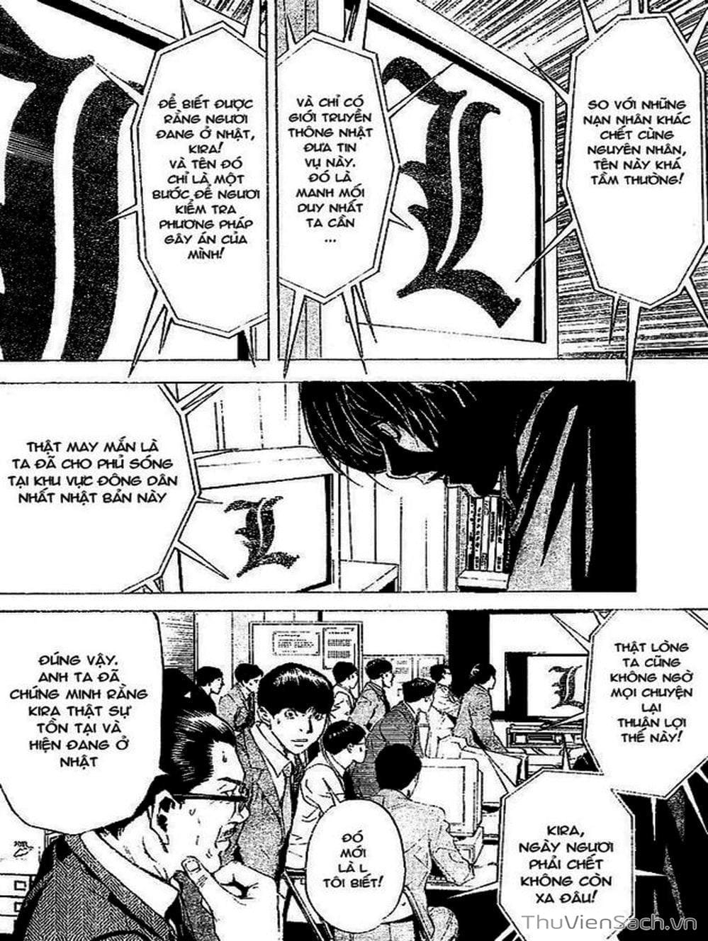 Truyện Tranh Cuốn Sổ Thiên Mệnh - Death Note trang 3