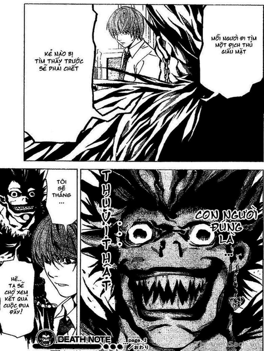 Truyện Tranh Cuốn Sổ Thiên Mệnh - Death Note trang 3