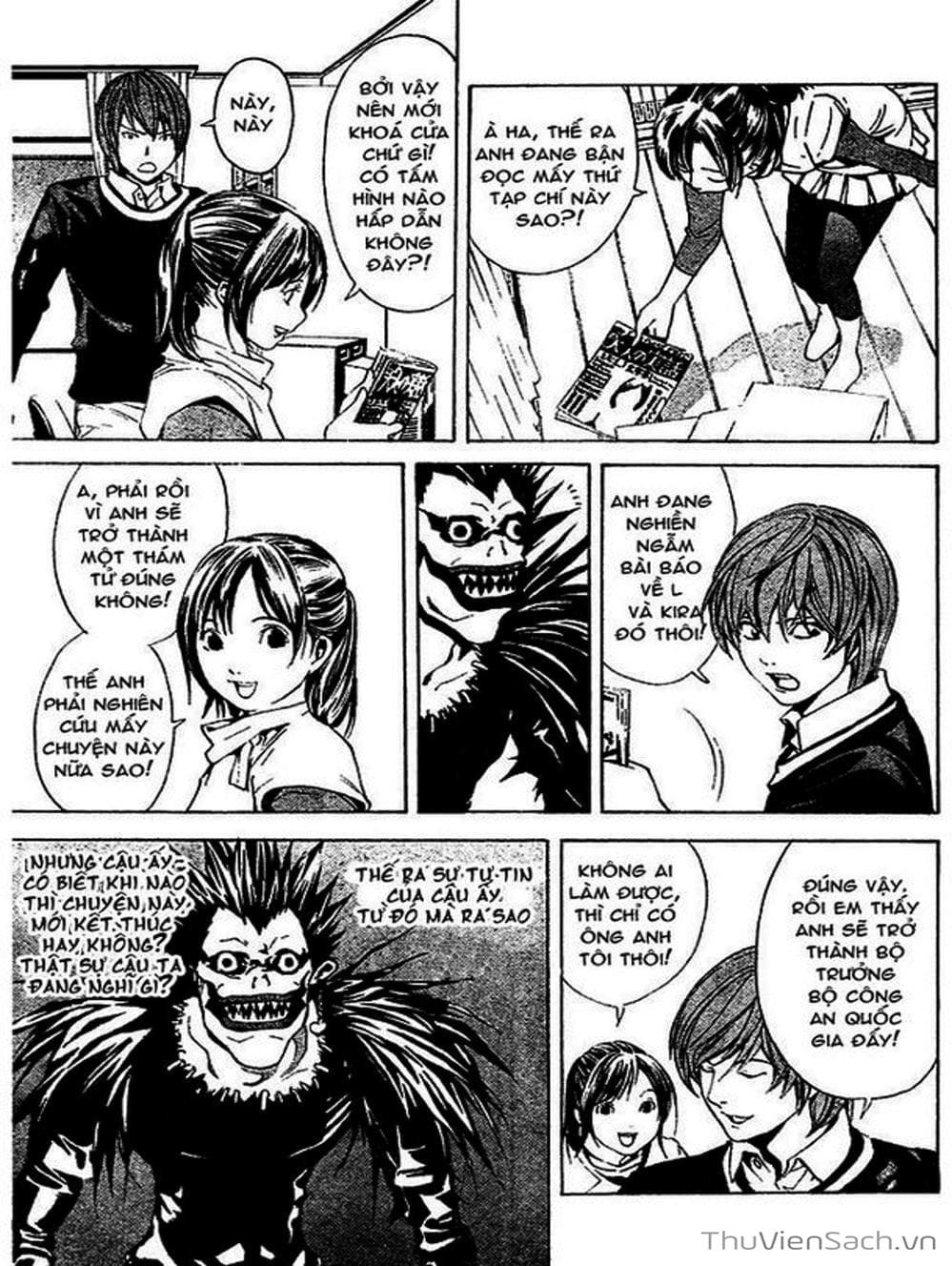 Truyện Tranh Cuốn Sổ Thiên Mệnh - Death Note trang 3