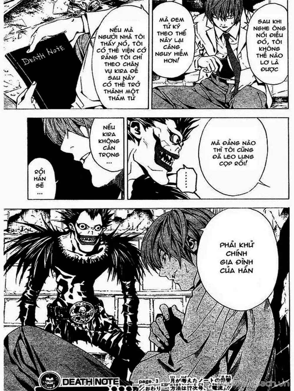 Truyện Tranh Cuốn Sổ Thiên Mệnh - Death Note trang 3