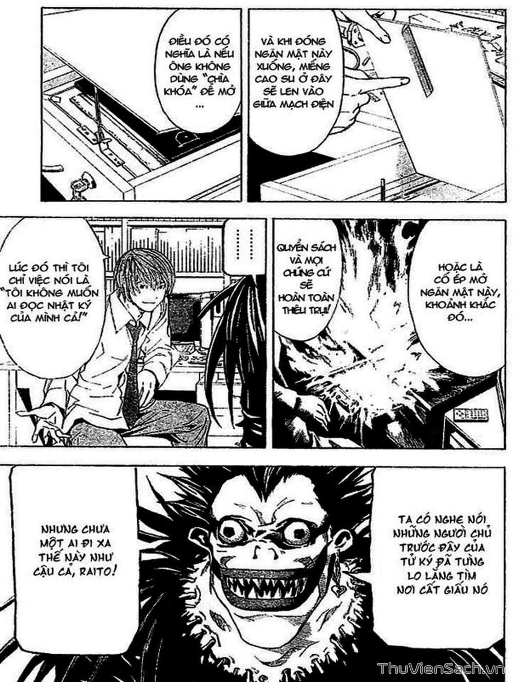 Truyện Tranh Cuốn Sổ Thiên Mệnh - Death Note trang 3
