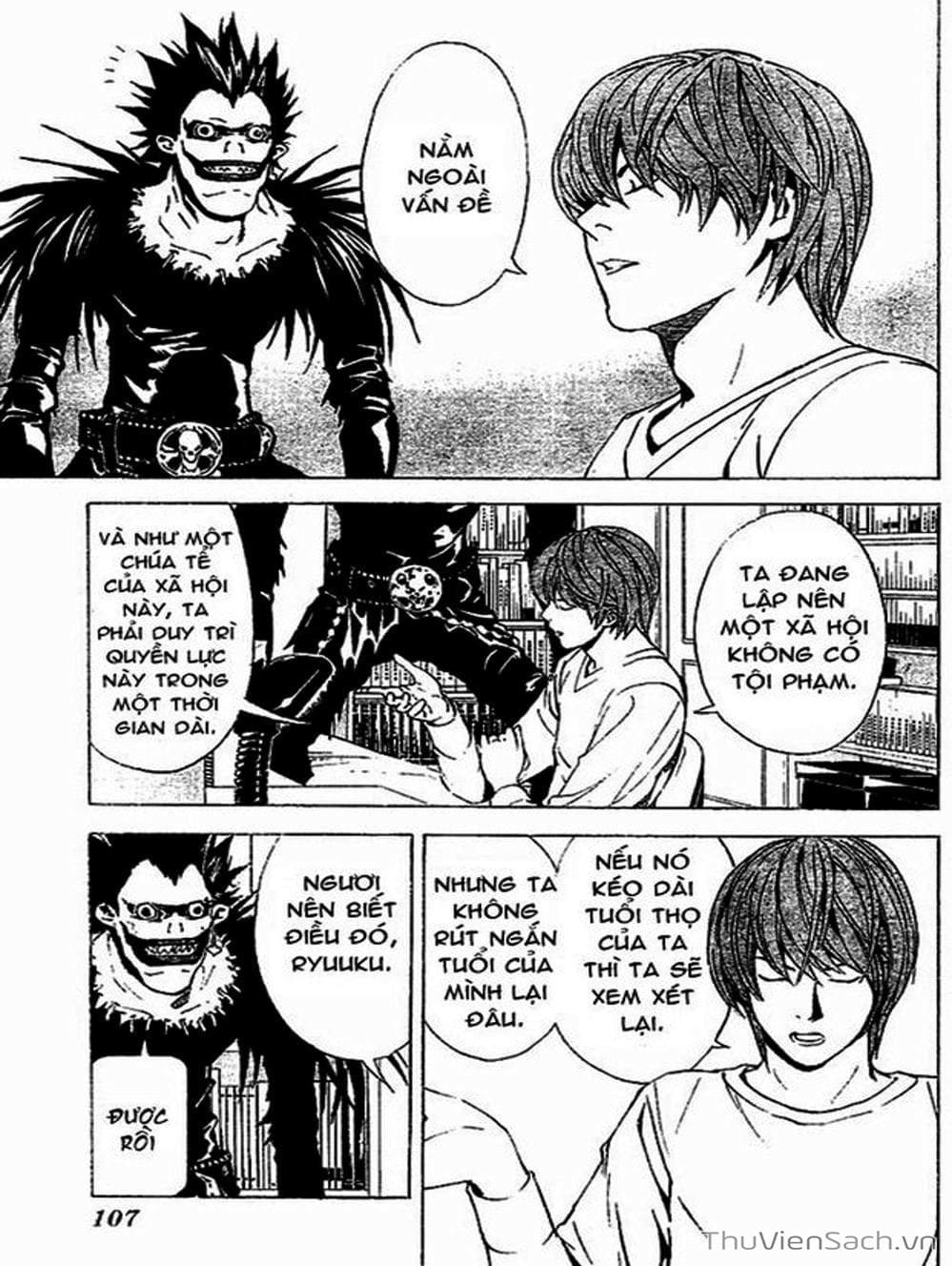 Truyện Tranh Cuốn Sổ Thiên Mệnh - Death Note trang 3