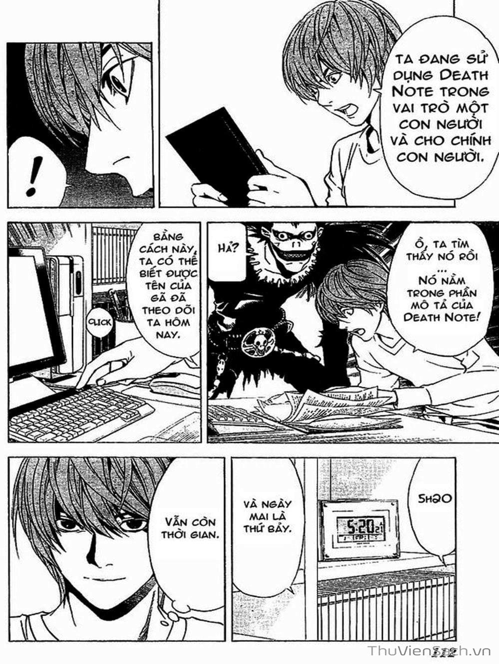 Truyện Tranh Cuốn Sổ Thiên Mệnh - Death Note trang 3