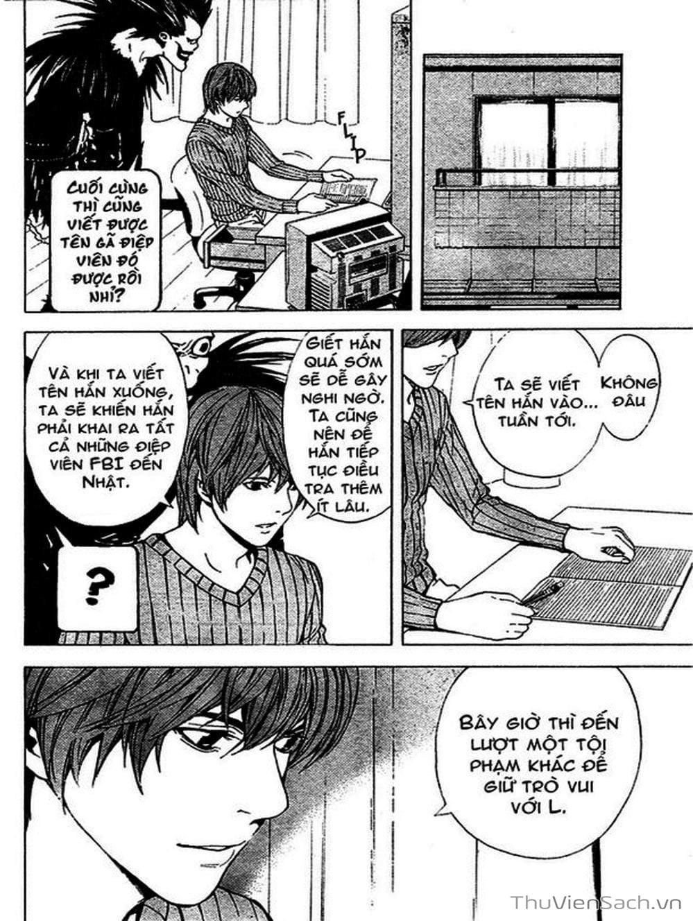 Truyện Tranh Cuốn Sổ Thiên Mệnh - Death Note trang 3