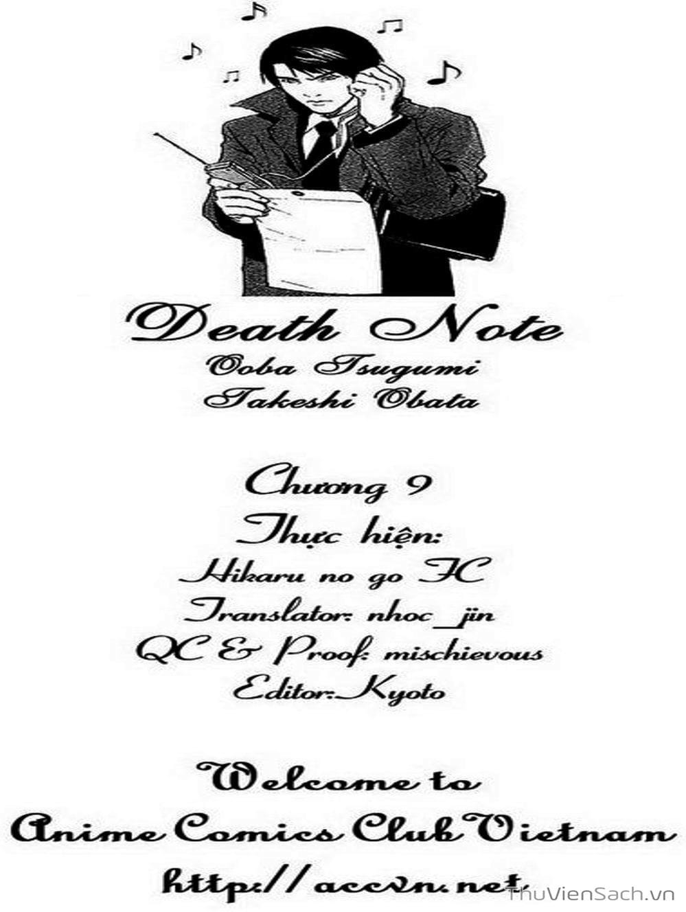 Truyện Tranh Cuốn Sổ Thiên Mệnh - Death Note trang 3