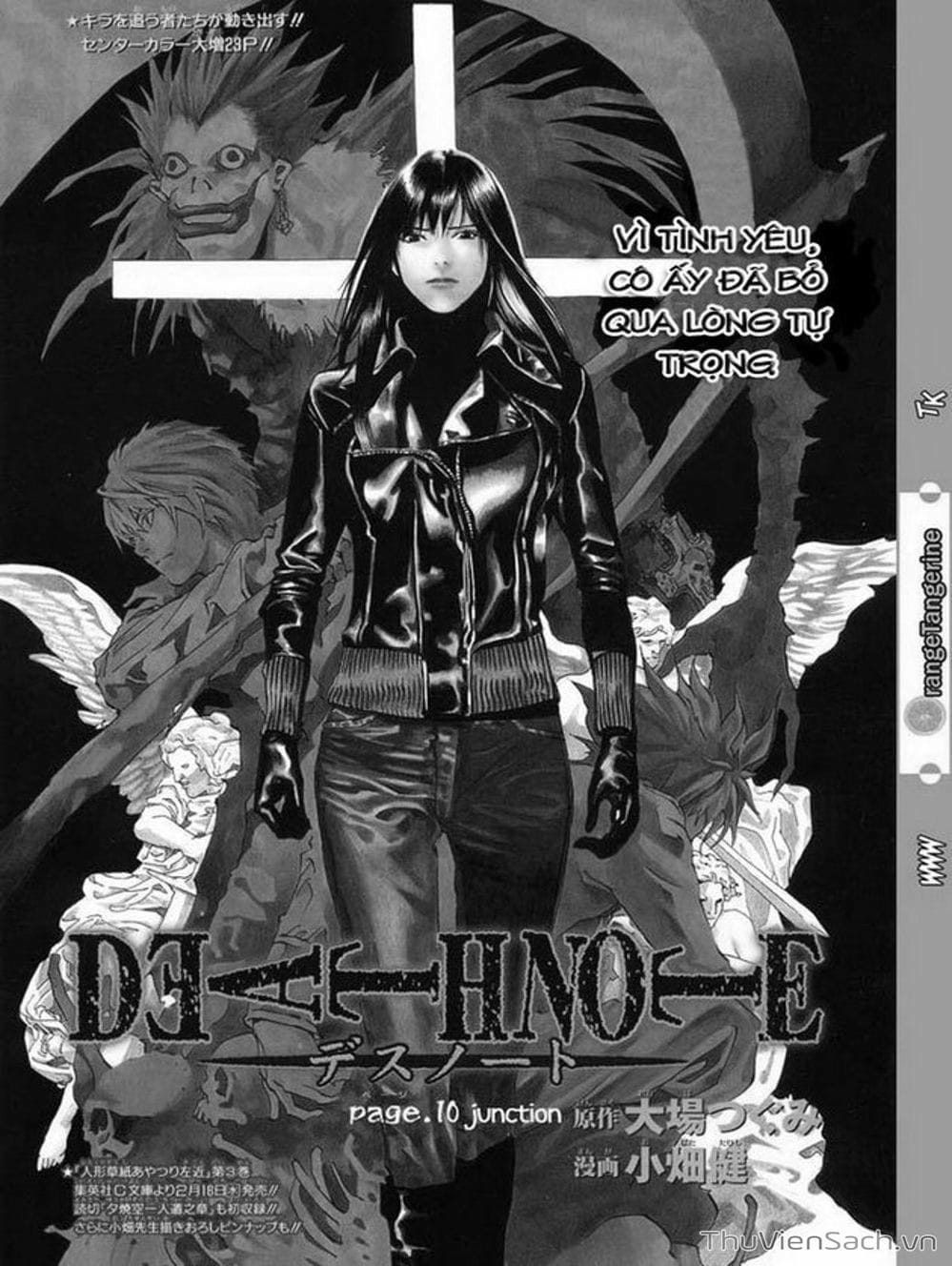 Truyện Tranh Cuốn Sổ Thiên Mệnh - Death Note trang 3