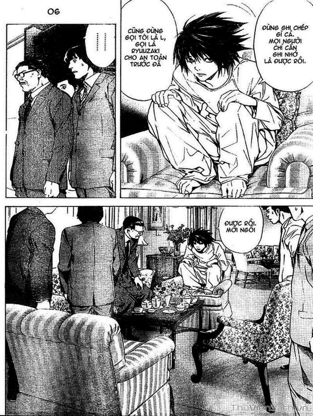 Truyện Tranh Cuốn Sổ Thiên Mệnh - Death Note trang 3