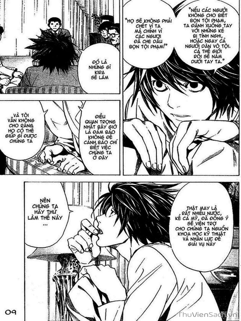 Truyện Tranh Cuốn Sổ Thiên Mệnh - Death Note trang 3