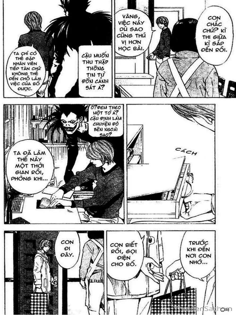 Truyện Tranh Cuốn Sổ Thiên Mệnh - Death Note trang 3
