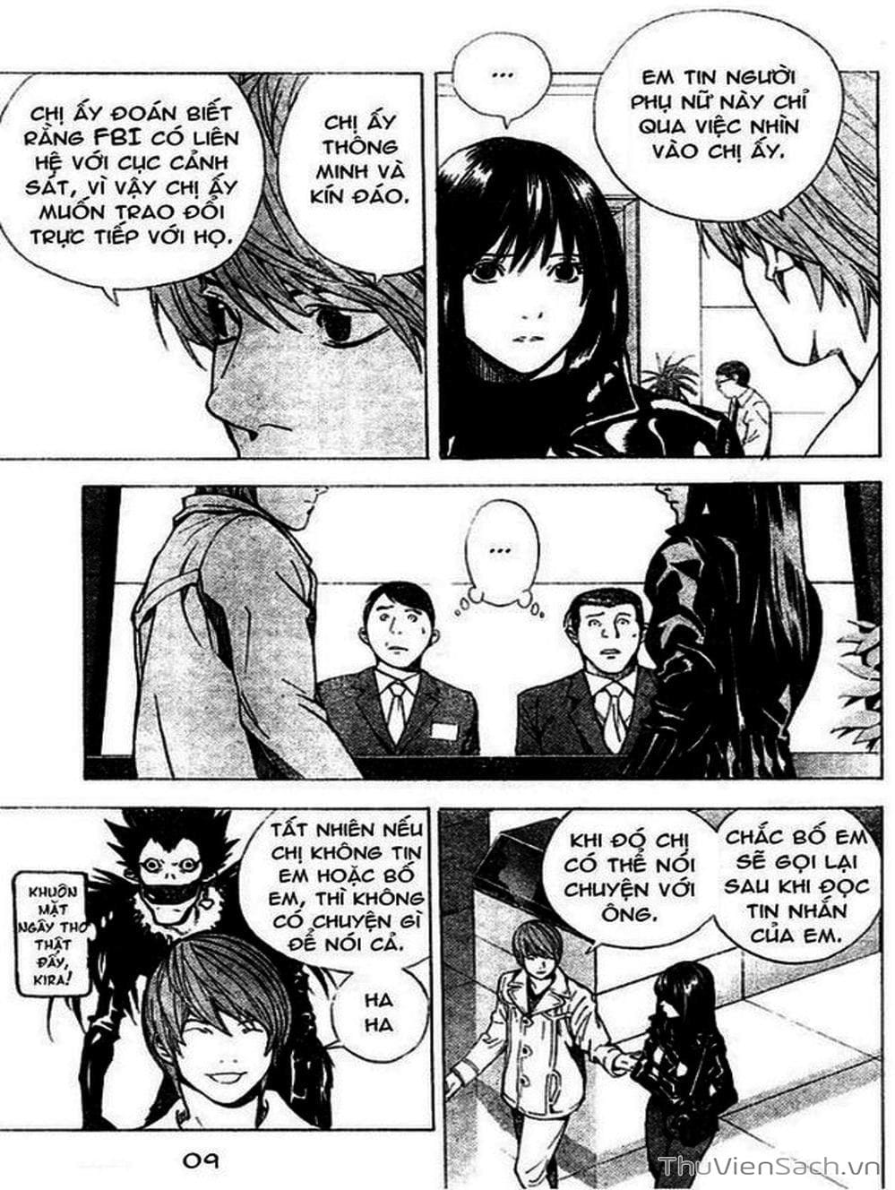 Truyện Tranh Cuốn Sổ Thiên Mệnh - Death Note trang 3