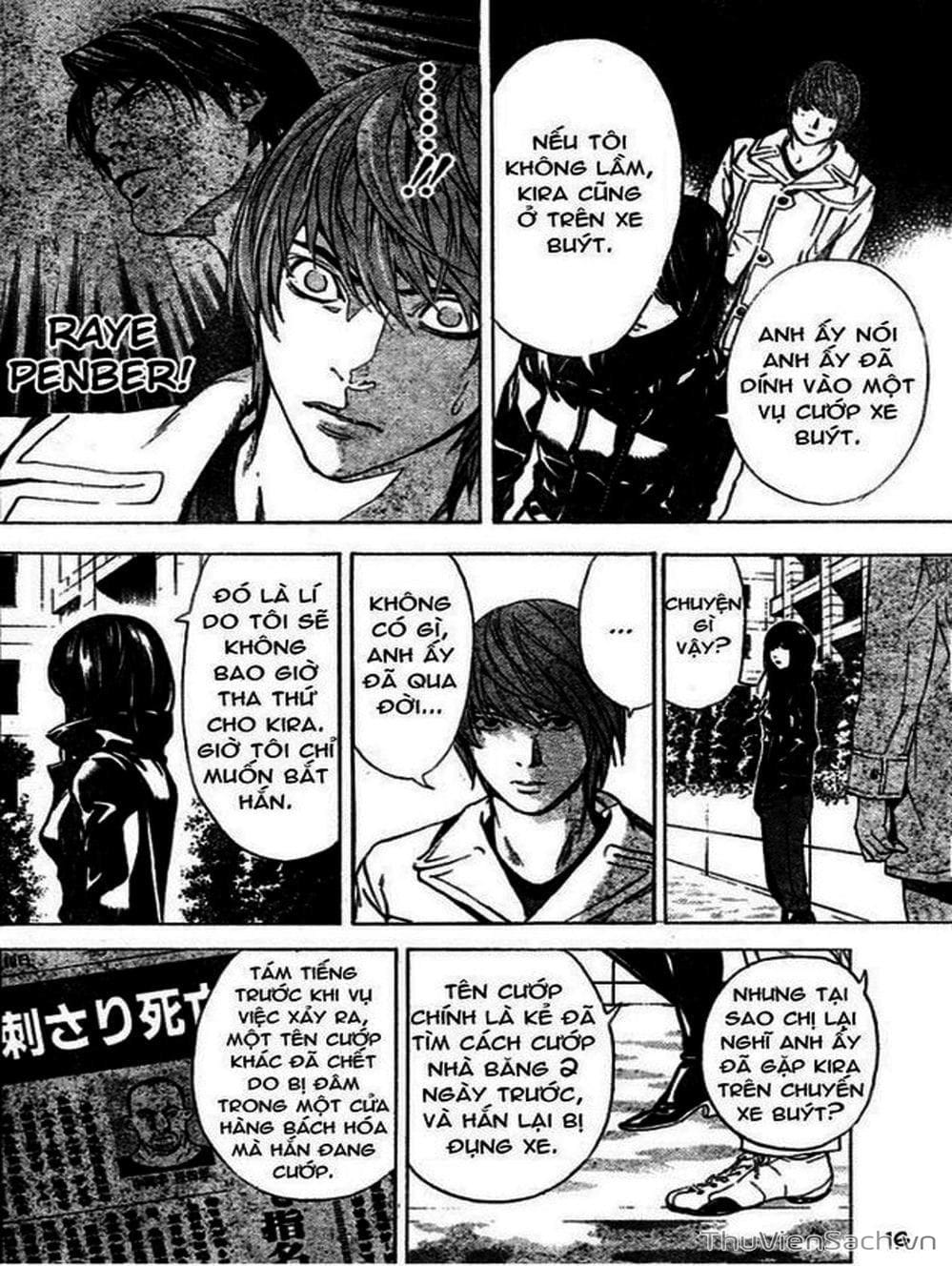 Truyện Tranh Cuốn Sổ Thiên Mệnh - Death Note trang 3