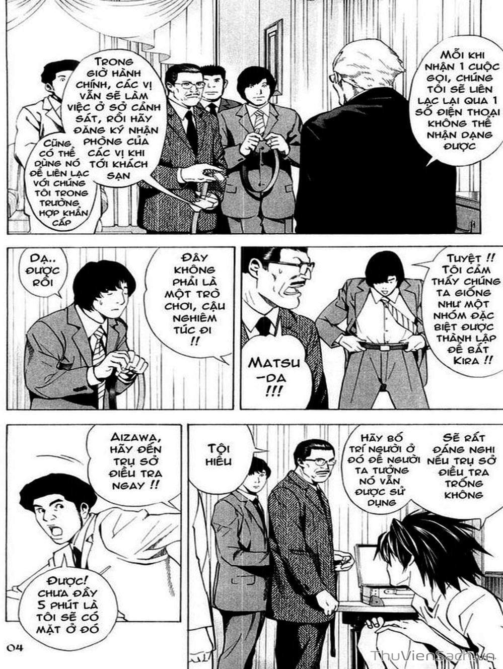 Truyện Tranh Cuốn Sổ Thiên Mệnh - Death Note trang 3