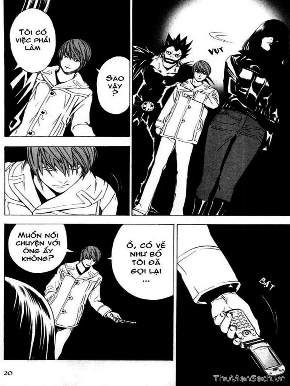 Truyện Tranh Cuốn Sổ Thiên Mệnh - Death Note trang 3