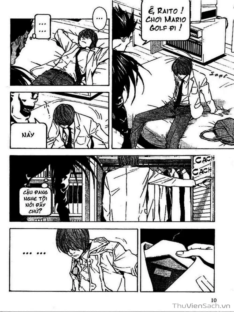 Truyện Tranh Cuốn Sổ Thiên Mệnh - Death Note trang 3